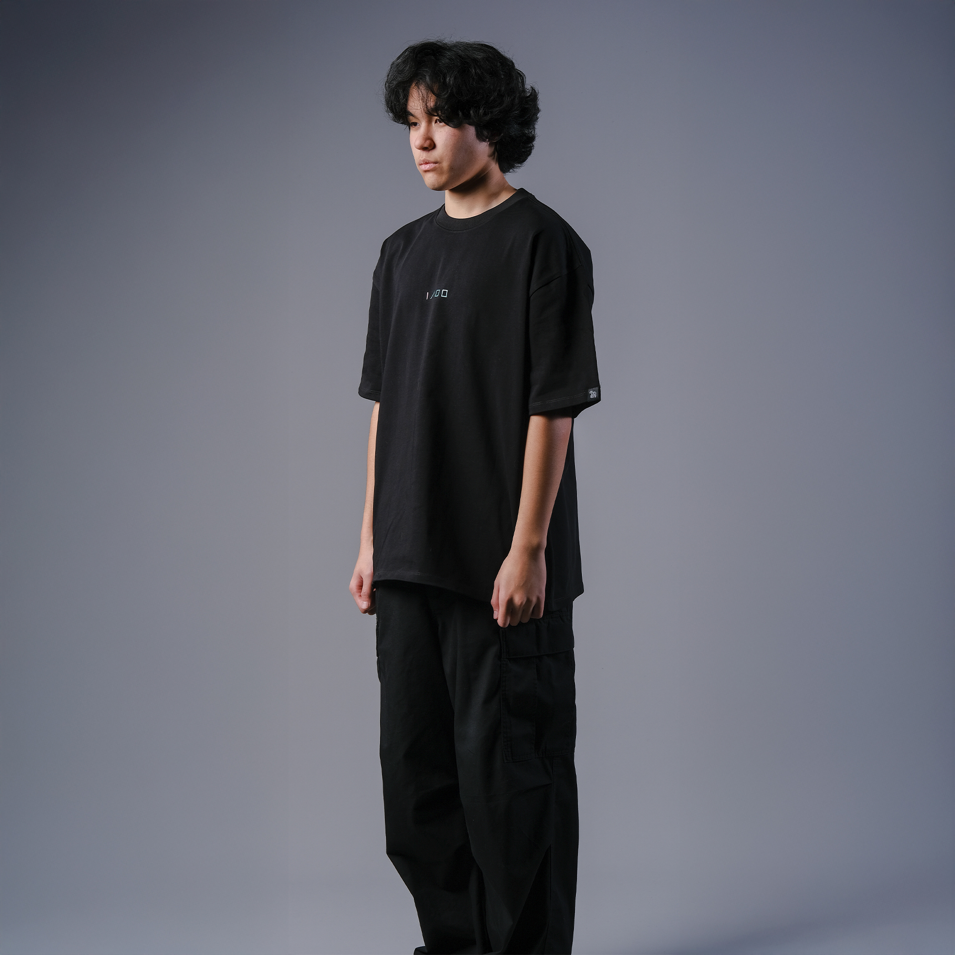 1-100 Tee black 2