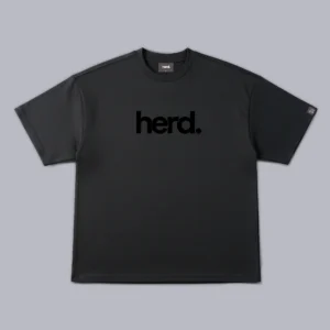 Herd Classic Tee - Black on Black