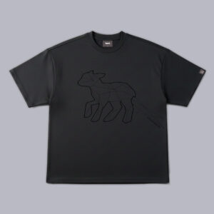 Icon Box Tee - Black on Black