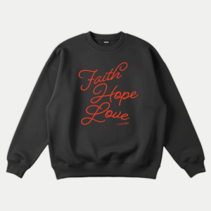 Faith Hope Love Jumper