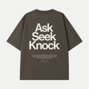 Ask Seek Knock Box Tee